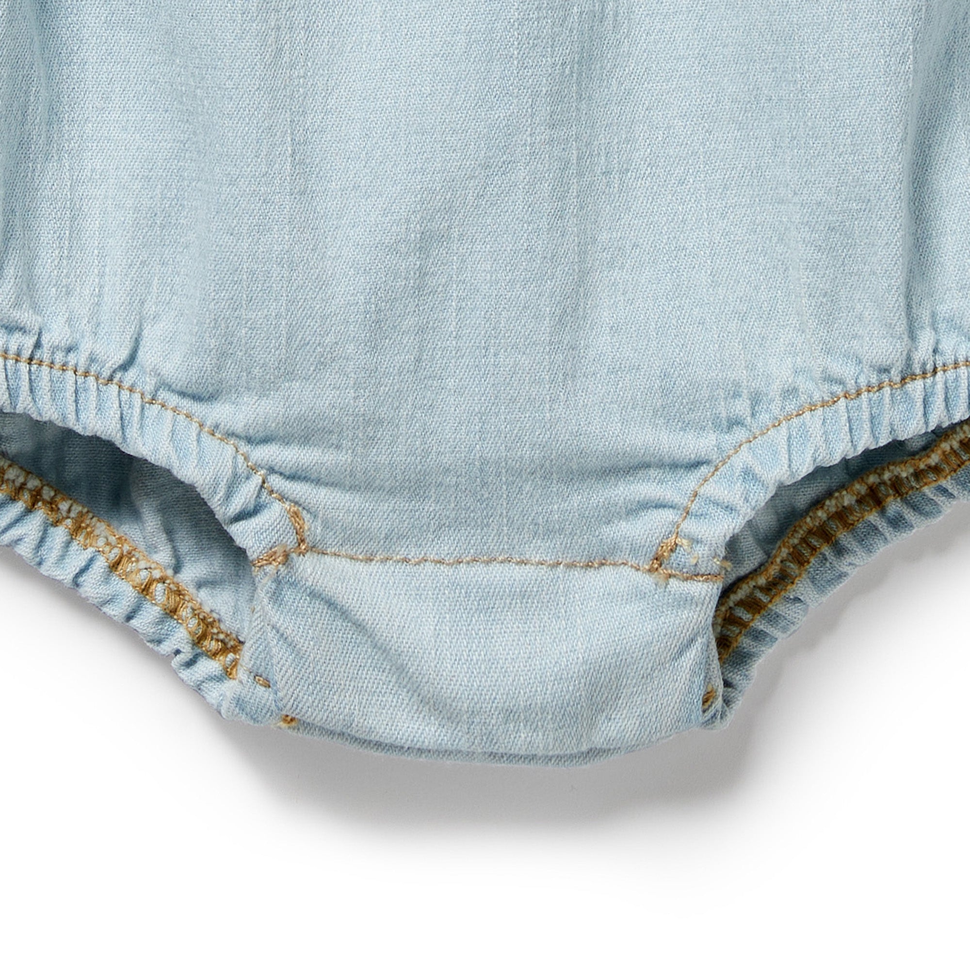 Organic Denim Bodysuit