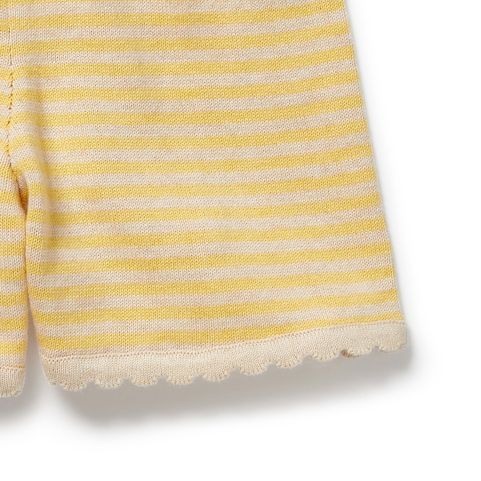 Sunny Sorbet Organic Knitted Stripe Playsuit