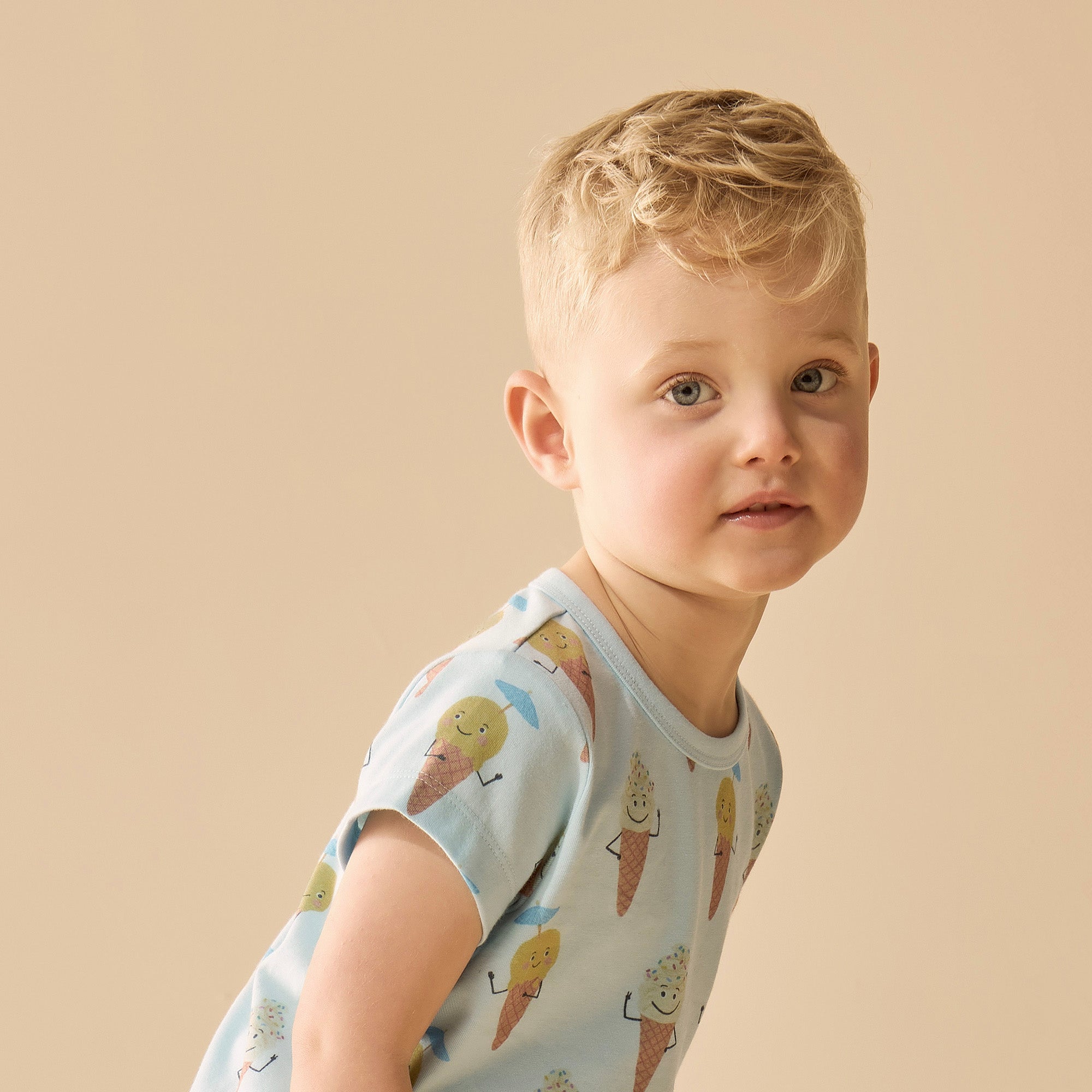 Frosty Friends Organic Short Sleeved Pyjamas