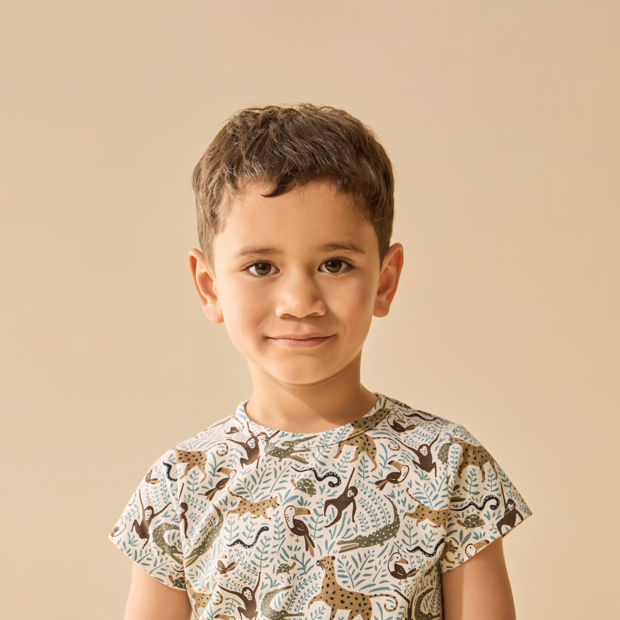 Mini Jungle Organic Short Sleeved Pyjamas