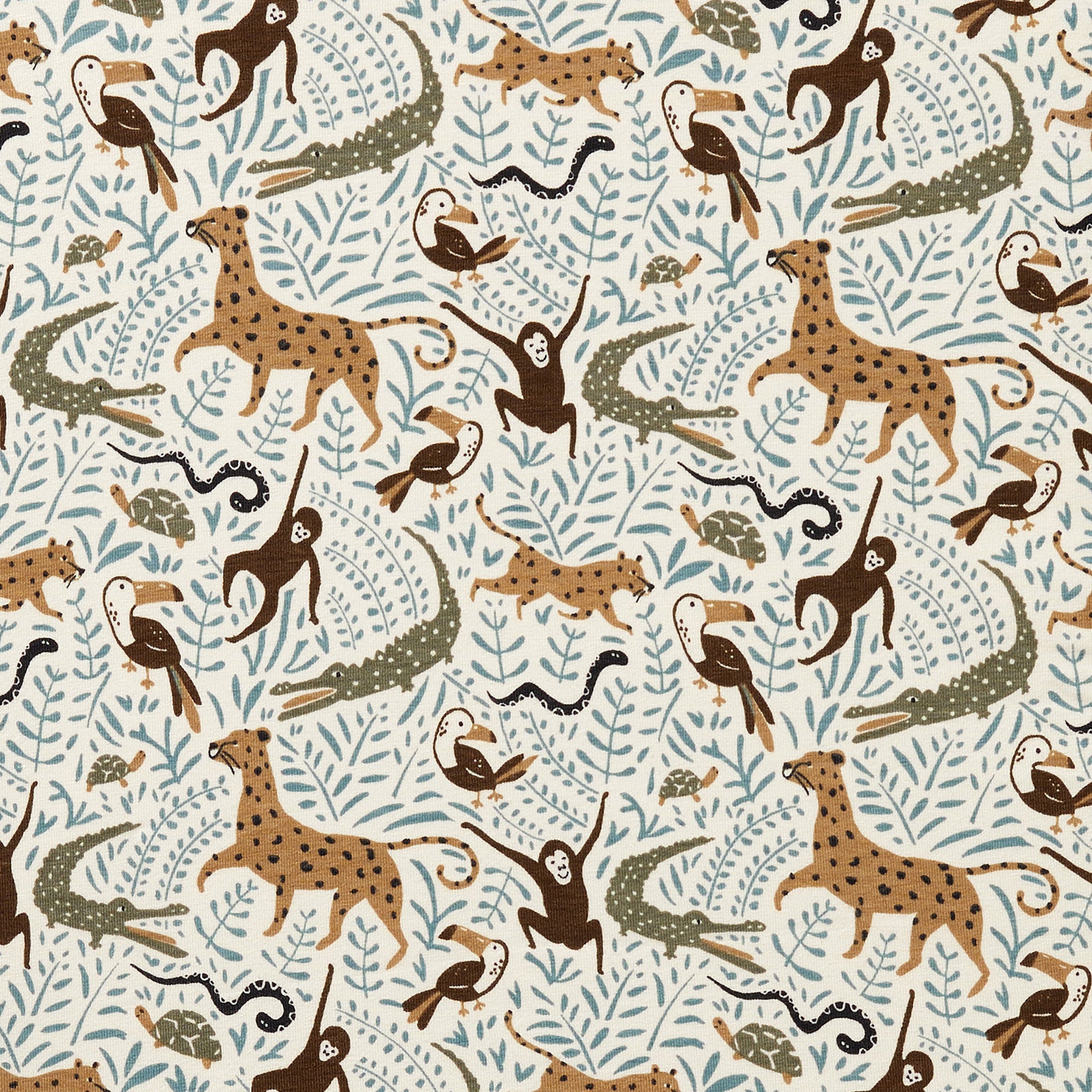 Mini Jungle Organic Bassinet Sheet