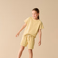 Lemon Organic Dyed Short Sleeved Pyjamas