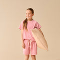 Rose Organic Dyed Short Sleeved Pyjamas