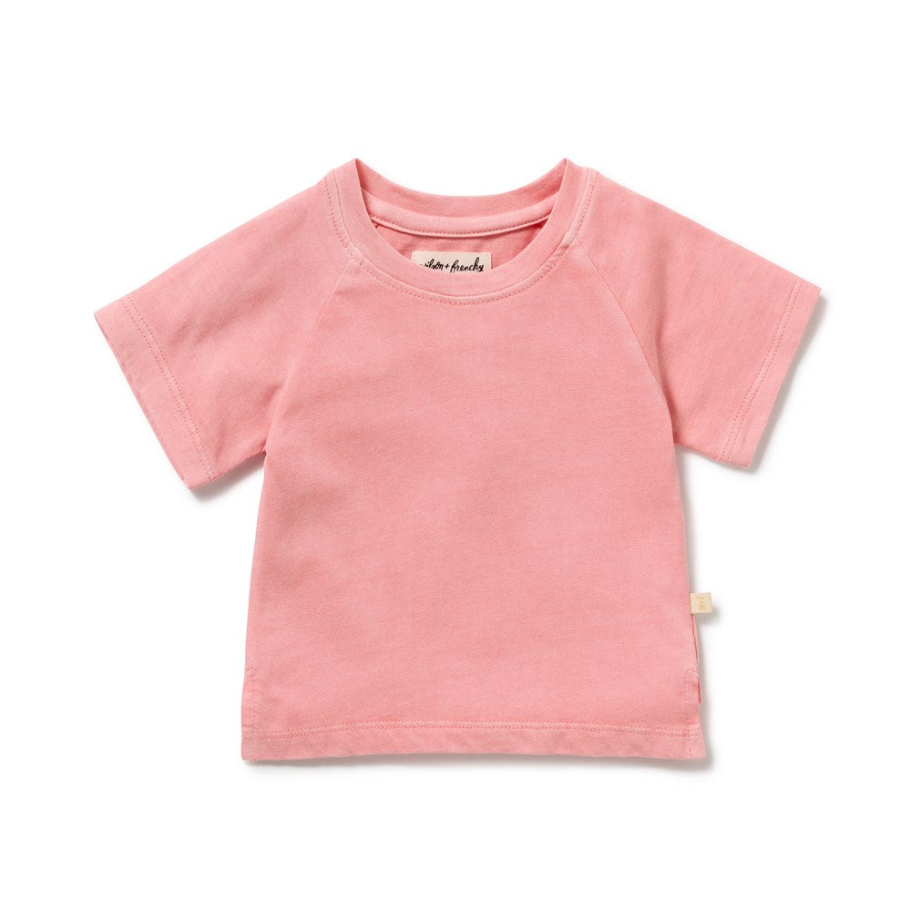 Rose Organic Dyed Tee