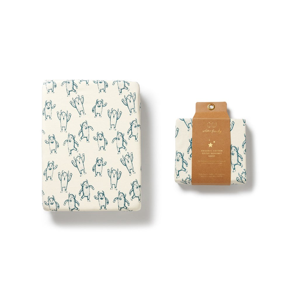 Yeti Organic Bassinet Sheet