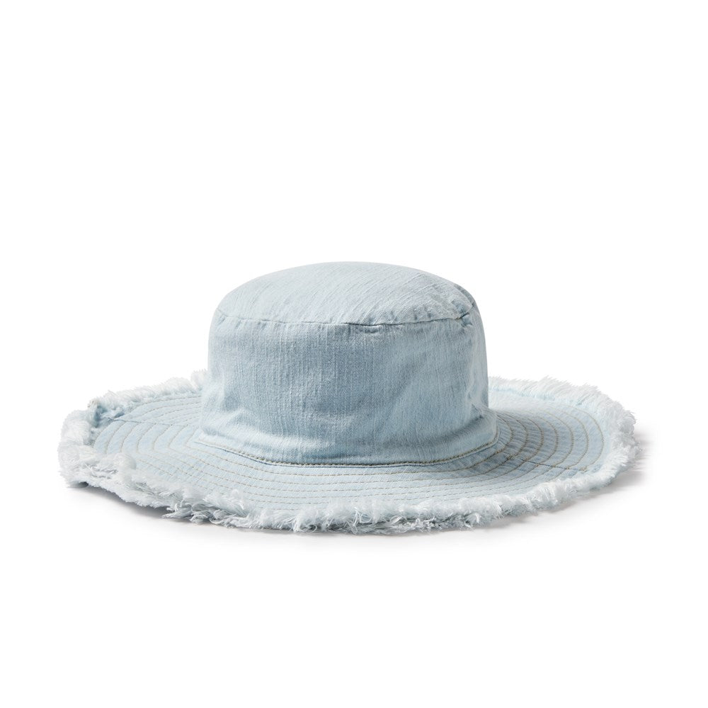 Organic Denim Sun Hat
