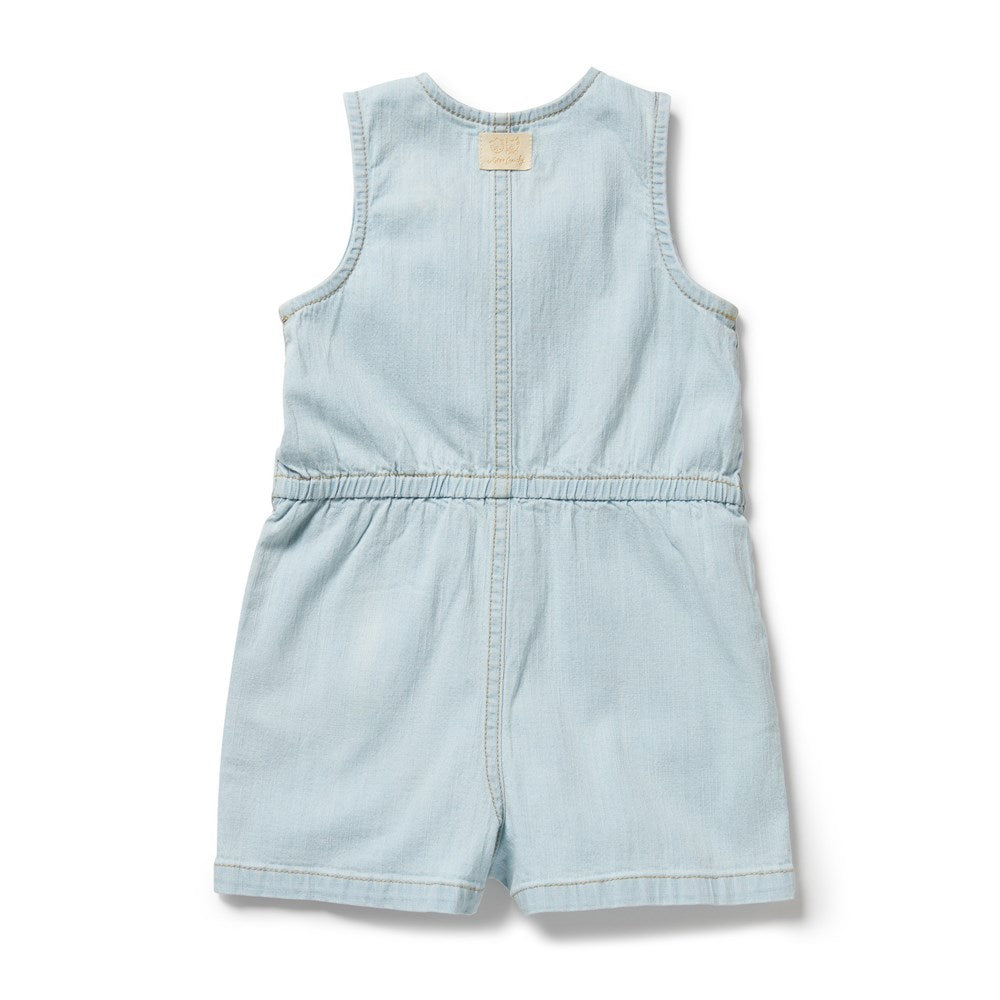 Organic Denim Jumpsuit