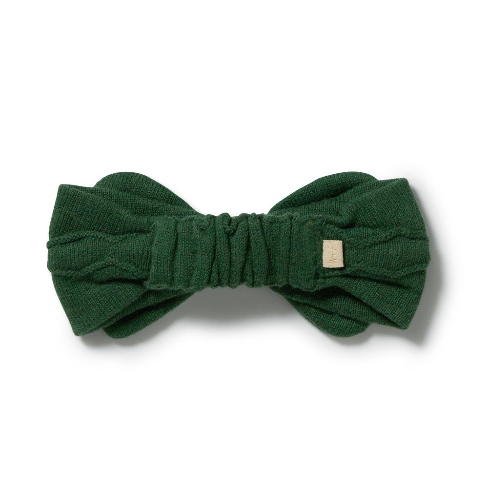 Lillipad Organic Knitted Chevron Headband