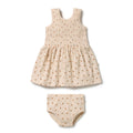 Little Lady Bugs Organic Dress Set