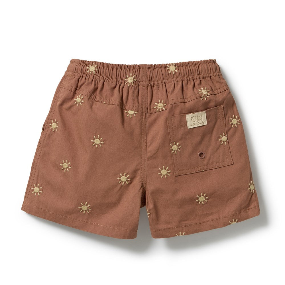 Make Me Shine Swim Board Short