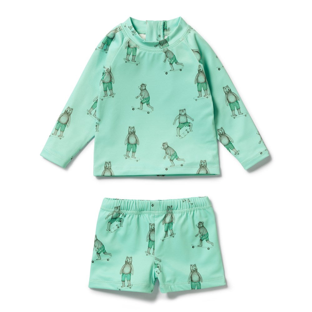 Skater Club Rashie Swim Set