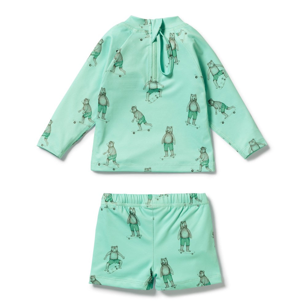Skater Club Rashie Swim Set