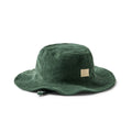 Moss Green Organic Cord Sun Hat