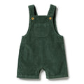 Moss Green Organic Cord Overall