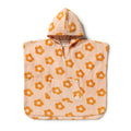 Daisy Glow Organic Terry Hooded Poncho