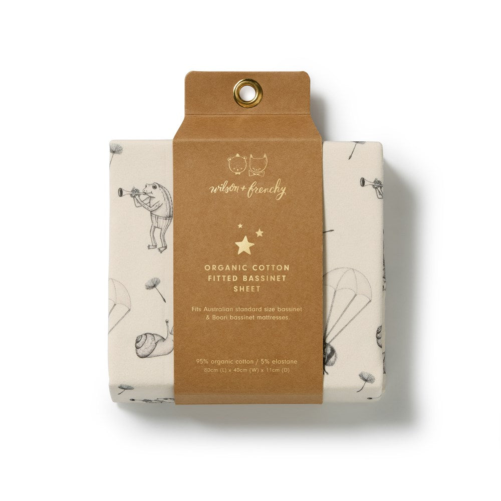 Whispering Willows Organic Bassinet Sheet