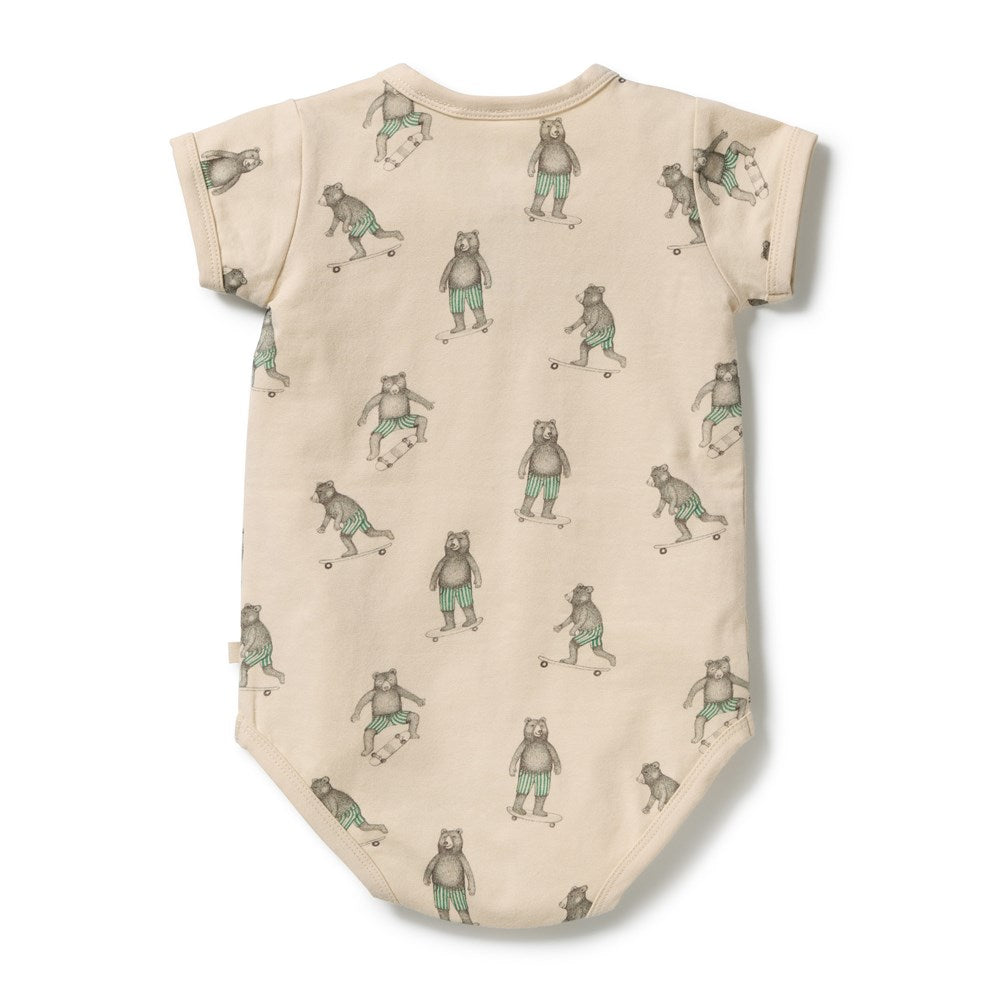 Skater Club Organic Henley Bodysuit