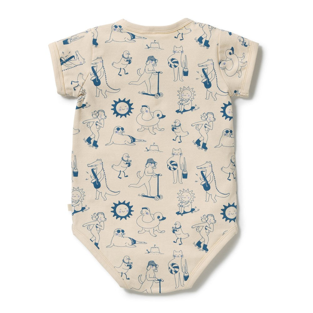 Tout est Magique Organic Henley Bodysuit