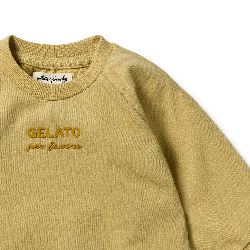 Gelato per favore Organic Garment Dyed Sweat