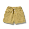 Sand Organic Garment Dyed Sweat Long Short