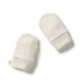 Organic Stripe Rib Mittens