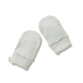 Organic Stripe Rib Mittens
