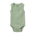 Organic Pointelle Singlet Bodysuit