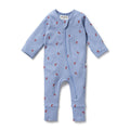 Hey Moon Organic Waffle Zipsuit