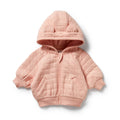 Pretty Pink Organic Quilted Jacket