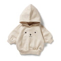Oatmeal Organic Terry Hooded Sweat