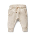 Oatmeal Organic Terry Sweat Pant