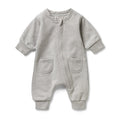 Charcoal Organic Terry Growsuit