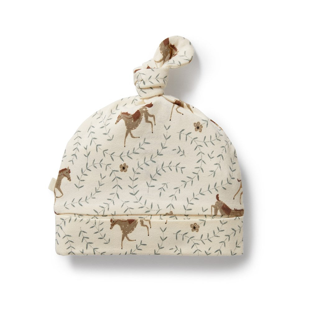 Trixie Horse Organic Knot Hat