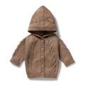 Coco Speckle Organic Knitted Cable Jacket