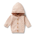 Fairy Floss Organic Knitted Cable Jacket
