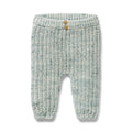 Moss Speckle Organic Knitted Legging