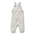 Grey Melange and Oatmeal Organic Knitted Overall