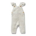 Hundreds and Thousands Organic Knitted Ruffle Overall