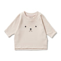 Dusty Rose Organic Rib Long Sleeved Top