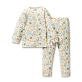 Blooming Bliss Organic Rib Long Sleeved Pyjamas
