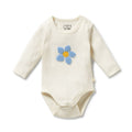 Blooming Bliss Organic Rib Long Sleeved Bodysuit