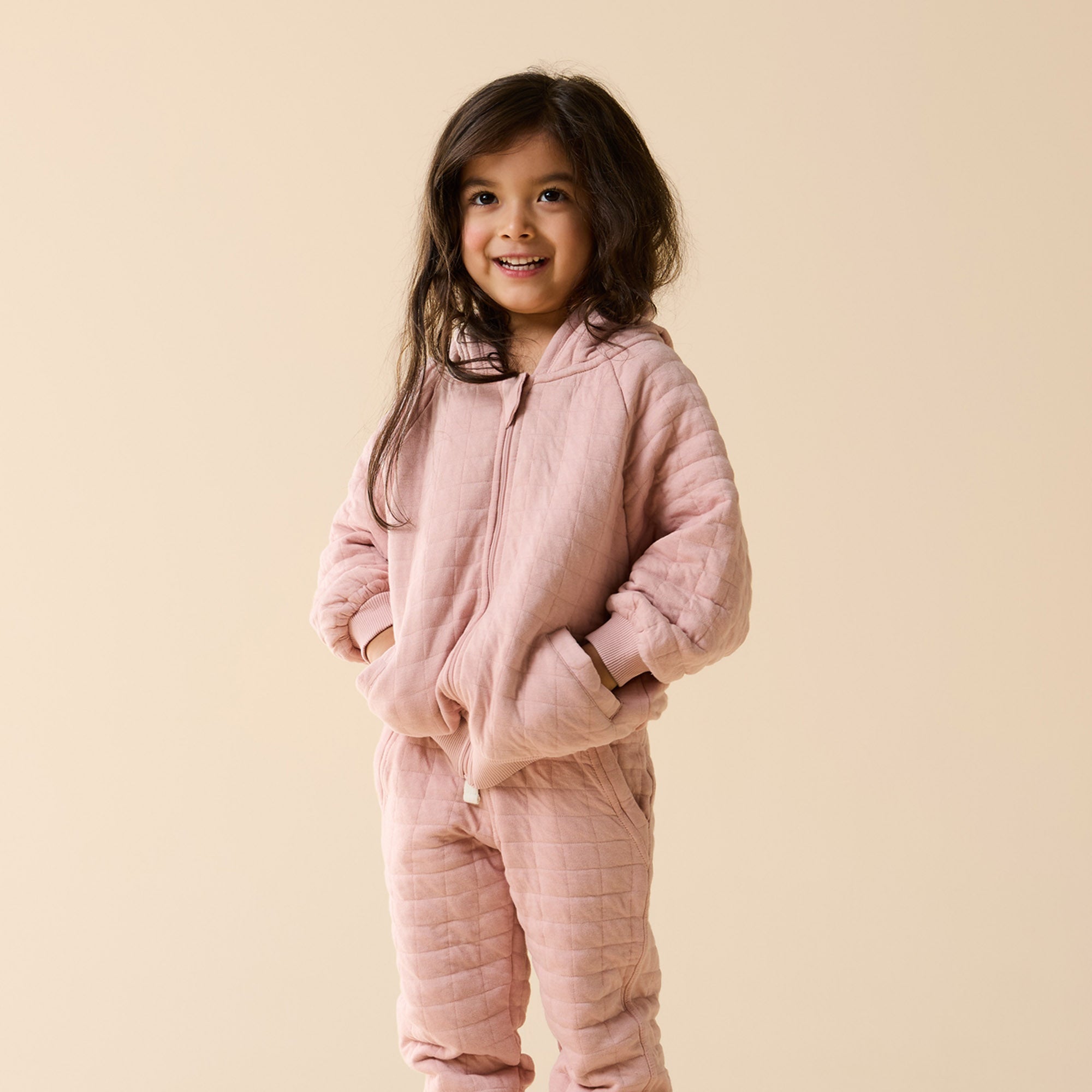 Rose Organic Quilted Jacket