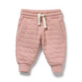 Rose Organic Quilted Sweat Pant