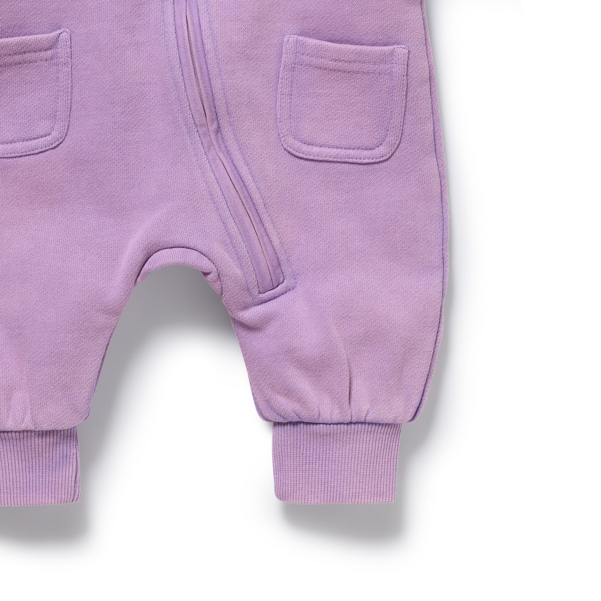 Berry Organic Terry Garment Dyed Growsuit