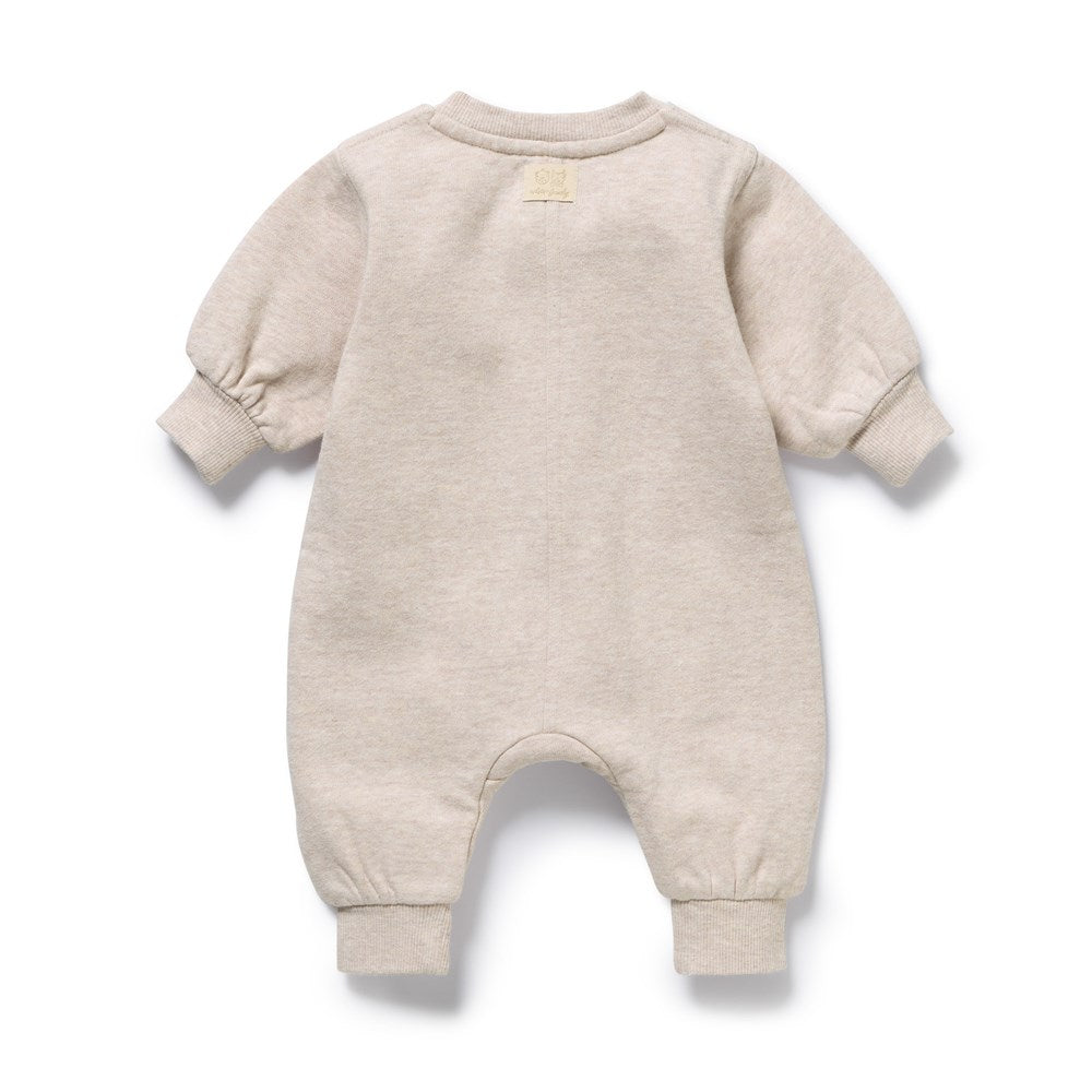 Oatmeal Organic Terry Growsuit