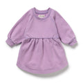 Berry Organic Terry Sweat Garment Dyed Dress