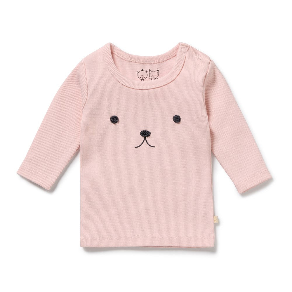 Strawberry Cream Organic Rib Top