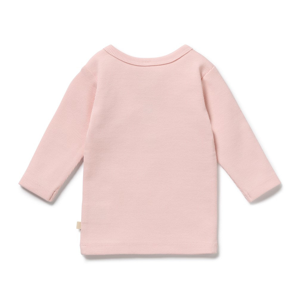 Strawberry Cream Organic Rib Top