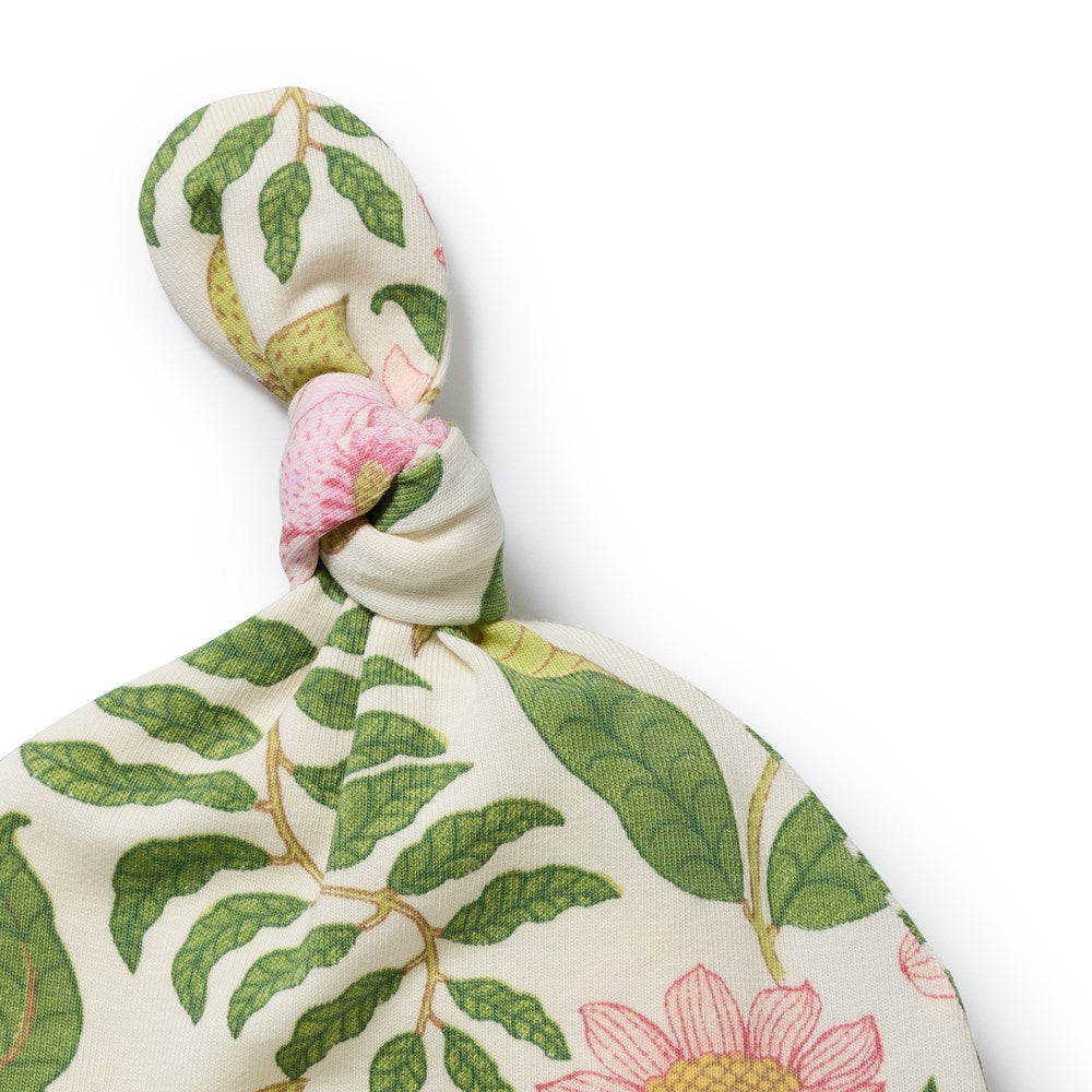 Ma Fleur Organic Knot Hat