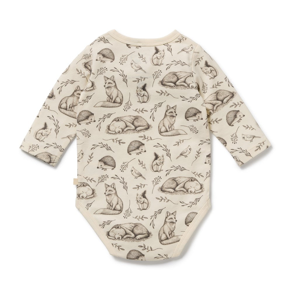 Foxglove Forest Organic Bodysuit
